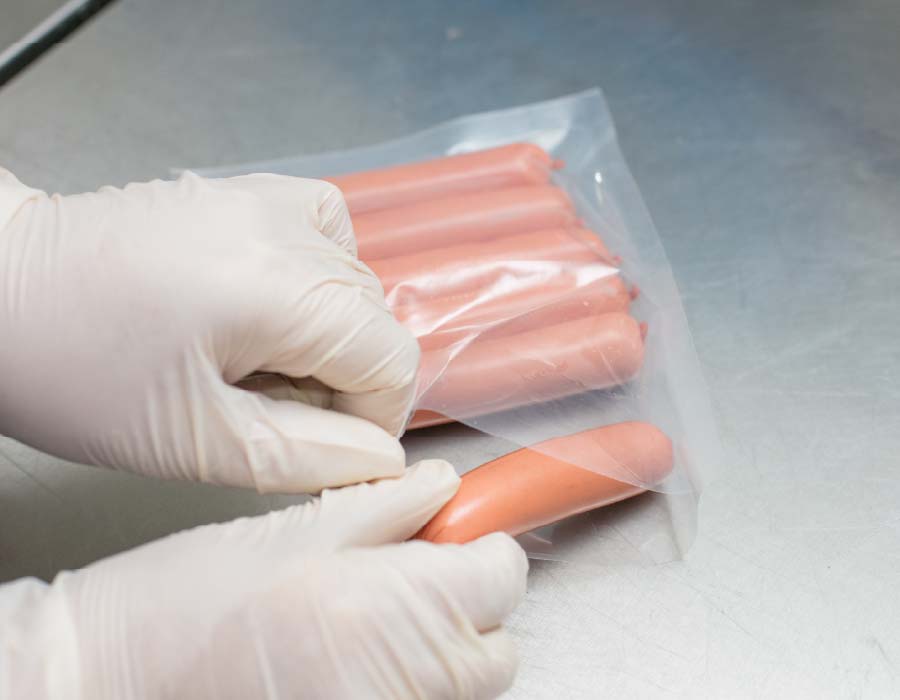Bolsas para empacar alimentos al vacío