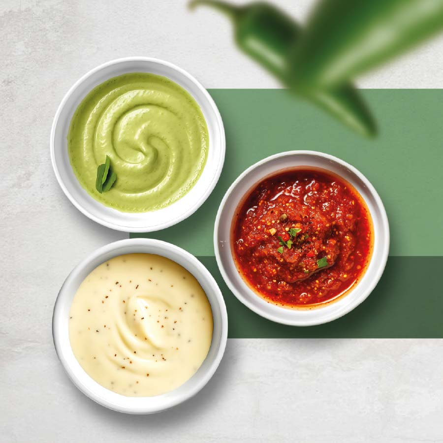 Salsas para aplicaciones HORECA